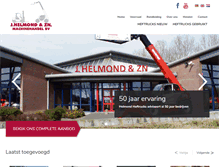 Tablet Screenshot of helmond-heftrucks.nl